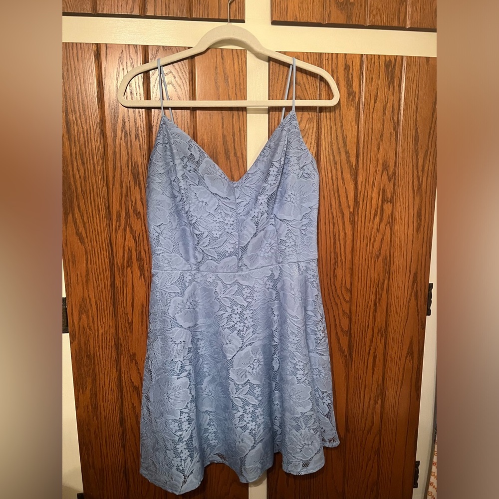 Blue Lace dress